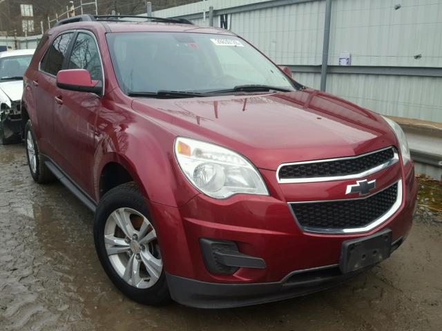 2CNFLEEC4B6376305 - 2011 CHEVROLET EQUINOX LT RED photo 1