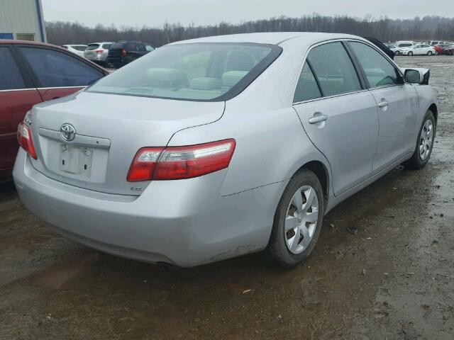 4T1BE46K77U014146 - 2007 TOYOTA CAMRY NEW SILVER photo 4