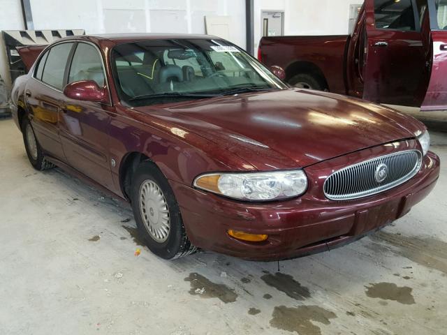 1G4HP54K0Y4175579 - 2000 BUICK LESABRE CU MAROON photo 1