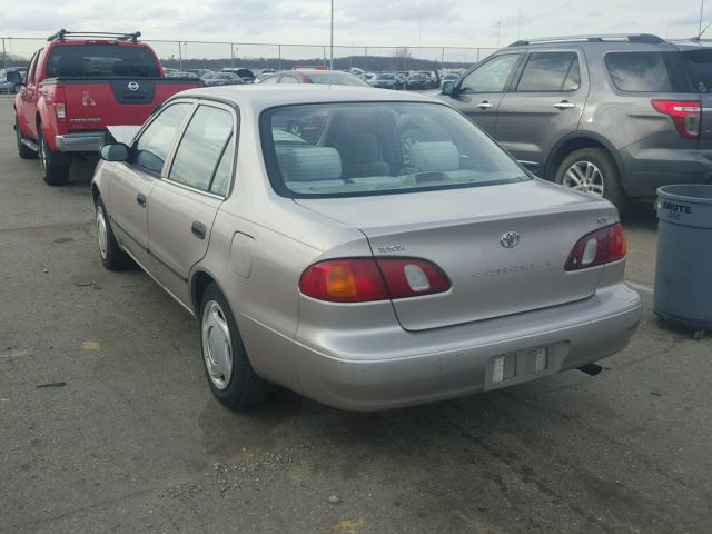 2T1BR12E1YC352745 - 2000 TOYOTA COROLLA VE TAN photo 3