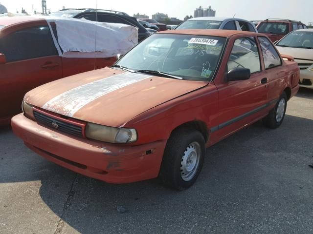 1N4EB32A8RC724169 - 1994 NISSAN SENTRA E RED photo 2