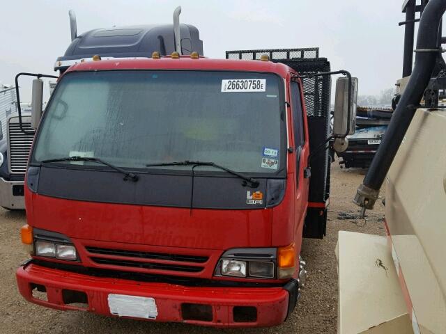 4KLB4B1A7SJ001126 - 1995 ISUZU NPR RED photo 2