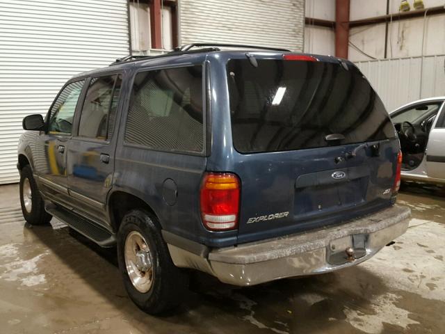 1FMZU35P2WZA35173 - 1998 FORD EXPLORER BLUE photo 3