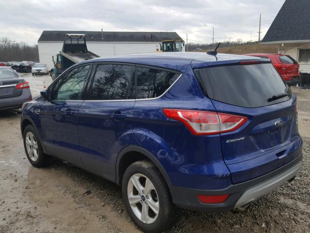 1FMCU0GX1GUA82422 - 2016 FORD ESCAPE SE BLUE photo 3