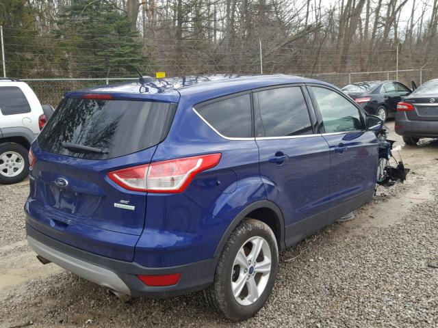 1FMCU0GX1GUA82422 - 2016 FORD ESCAPE SE BLUE photo 4