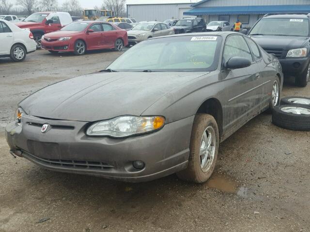 2G1WX12K039200311 - 2003 CHEVROLET MONTE CARL GRAY photo 2