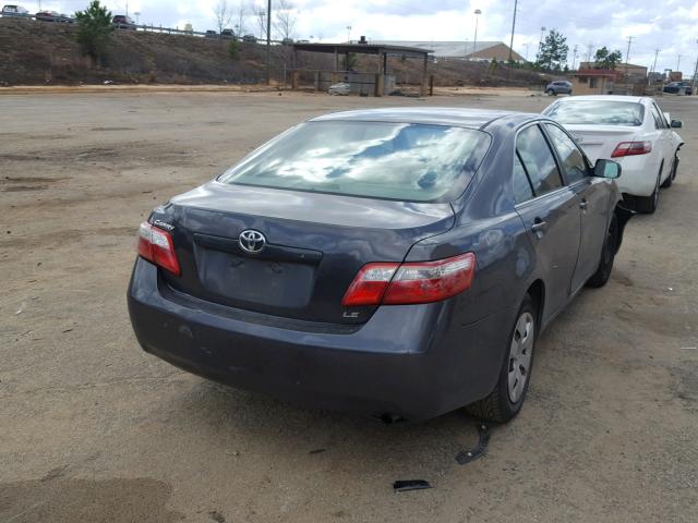 4T1BE46K99U318923 - 2009 TOYOTA CAMRY BASE GRAY photo 4