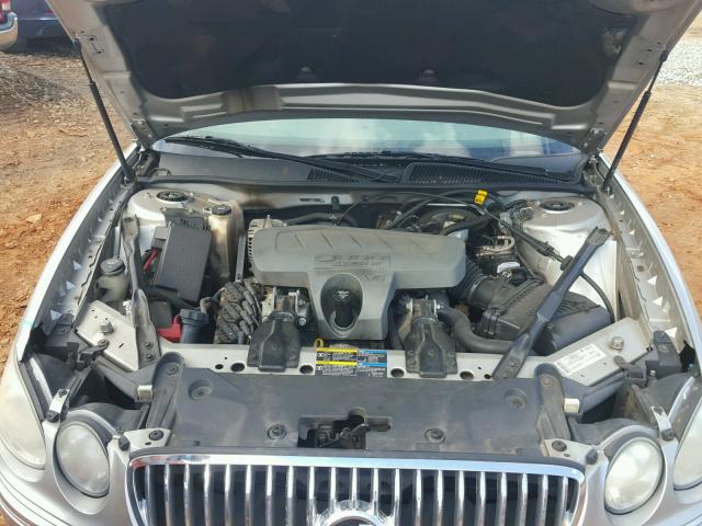 2G4WD582481248975 - 2008 BUICK LACROSSE C SILVER photo 7