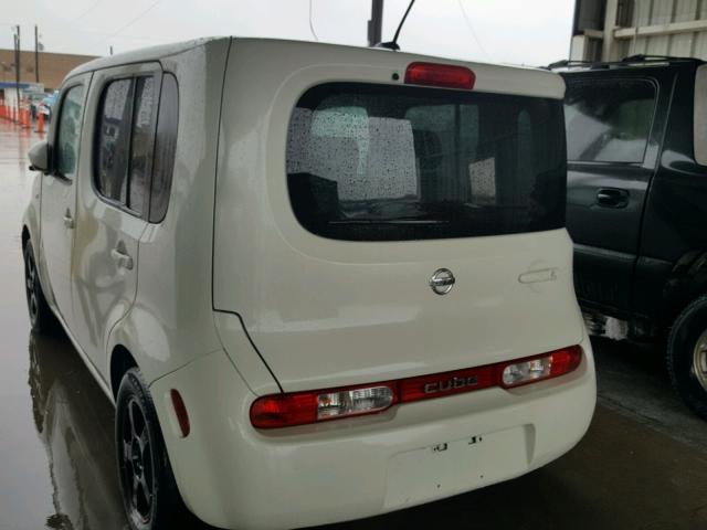 JN8AZ2KR3CT252608 - 2012 NISSAN CUBE BASE WHITE photo 3