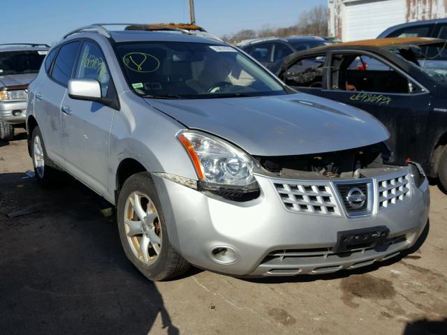 JN8AS5MV6AW102245 - 2010 NISSAN ROGUE S SILVER photo 1