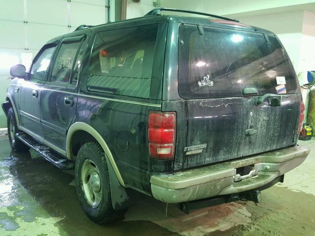 1FMFU18L3VLA42697 - 1997 FORD EXPEDITION BLACK photo 3