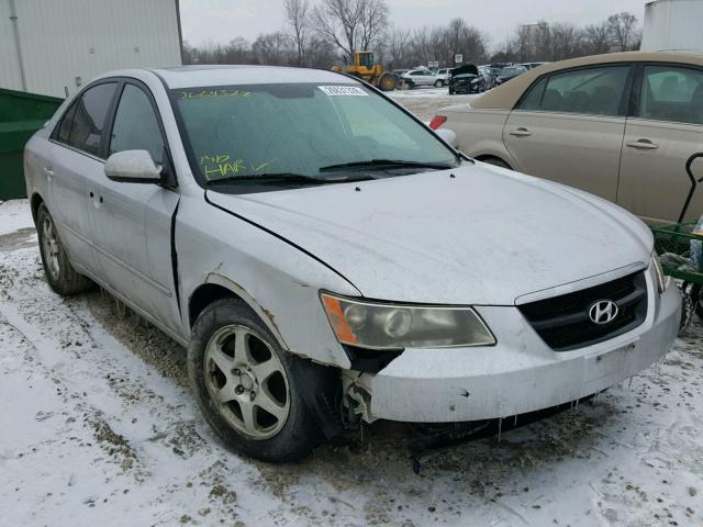 5NPEU46F16H004972 - 2006 HYUNDAI SONATA GLS SILVER photo 1