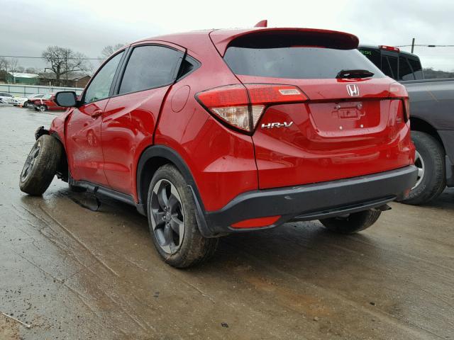 3CZRU5H53JG702894 - 2018 HONDA HR-V EX RED photo 3