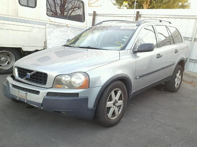 YV1CN59H341082255 - 2004 VOLVO XC90 SILVER photo 2