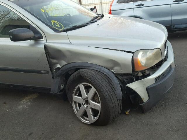 YV1CN59H341082255 - 2004 VOLVO XC90 SILVER photo 9