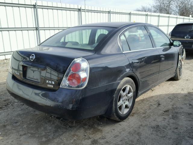 1N4AL11D86N414650 - 2006 NISSAN ALTIMA S BLACK photo 4