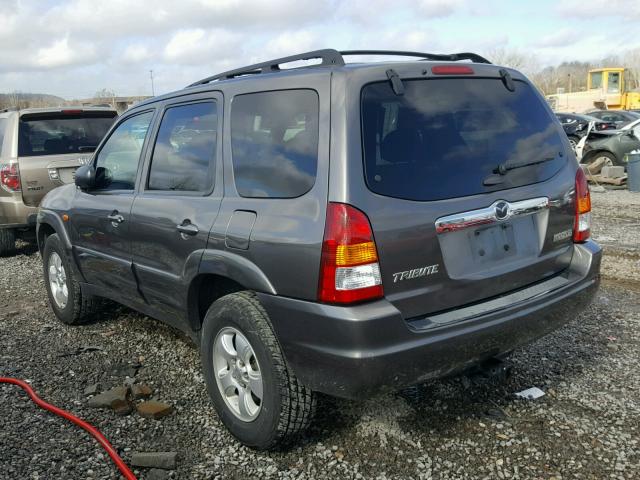 4F2CZ06134KM30070 - 2004 MAZDA TRIBUTE ES GRAY photo 3