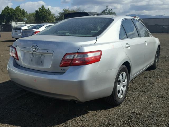 4T4BE46K98R023664 - 2008 TOYOTA CAMRY CE SILVER photo 4