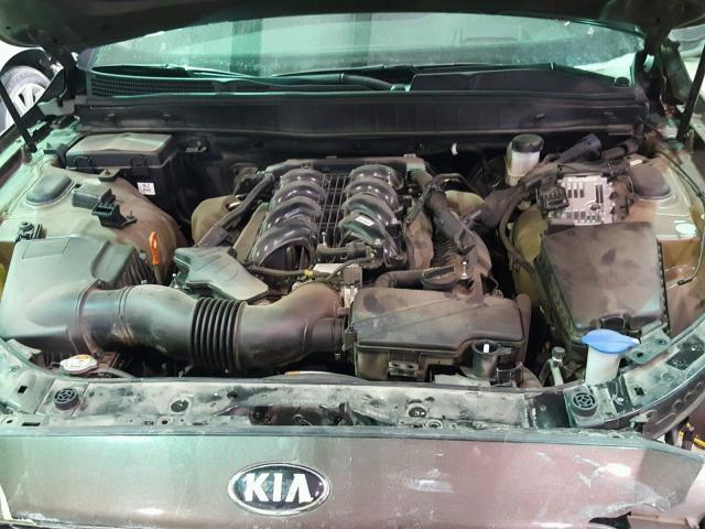 KNALW4D48F6021052 - 2015 KIA K900 BROWN photo 7