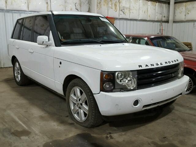 SALMF11475A187867 - 2005 LAND ROVER RANGE ROVE WHITE photo 1