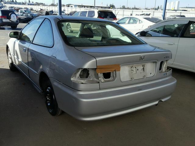 1HGEJ824XYL119624 - 2000 HONDA CIVIC EX SILVER photo 3