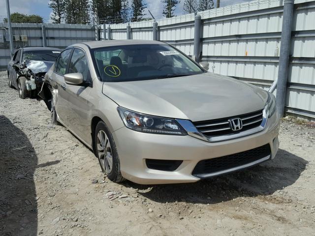 1HGCR2F30FA233199 - 2015 HONDA ACCORD LX GOLD photo 1