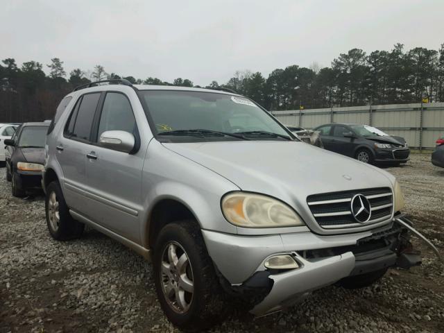 4JGAB75E93A436982 - 2003 MERCEDES-BENZ ML 500 SILVER photo 1