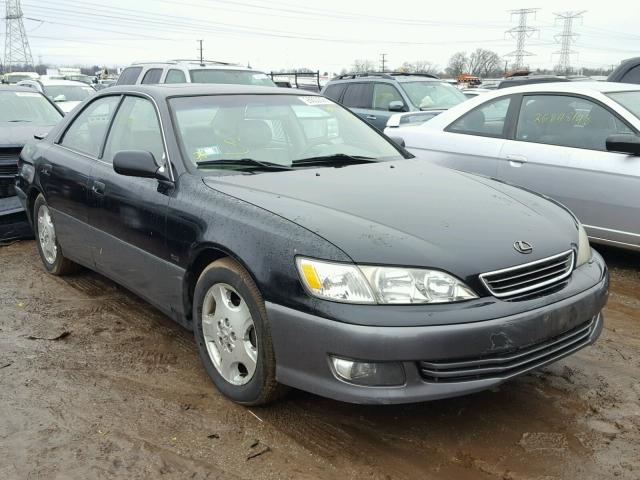 JT8BF28G6Y0258781 - 2000 LEXUS ES 300 BLACK photo 1