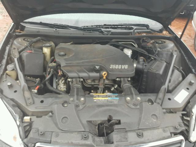 2G1WT55K679297082 - 2007 CHEVROLET IMPALA LT BLACK photo 7