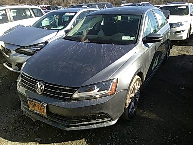 3VWL17AJ1HM309329 - 2017 VOLKSWAGEN JETTA SEL GRAY photo 2