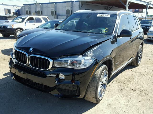 5UXKR0C55H0U49903 - 2017 BMW X5 XDRIVE3 შავი ფოტო 2