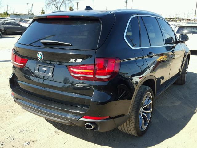 5UXKR0C55H0U49903 - 2017 BMW X5 XDRIVE3 BLACK photo 4