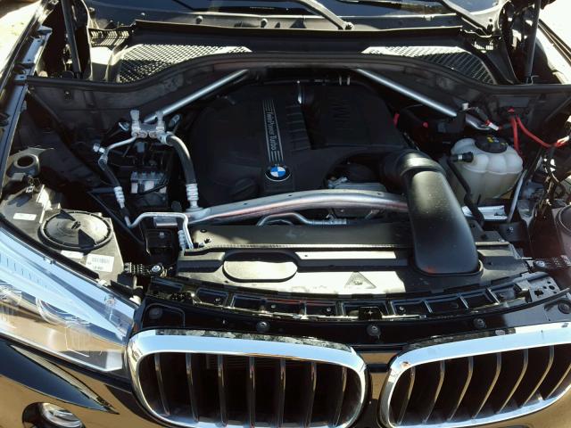 5UXKR0C55H0U49903 - 2017 BMW X5 XDRIVE3 BLACK photo 7