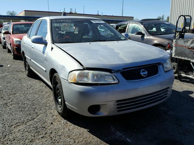 3N1CB51D33L810254 - 2003 NISSAN SENTRA XE SILVER photo 1