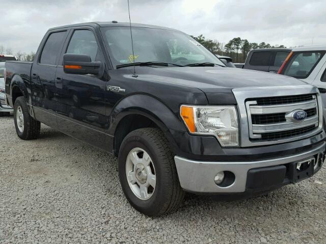 1FTFW1CFXDKD28552 - 2013 FORD F150 SUPER BLACK photo 1