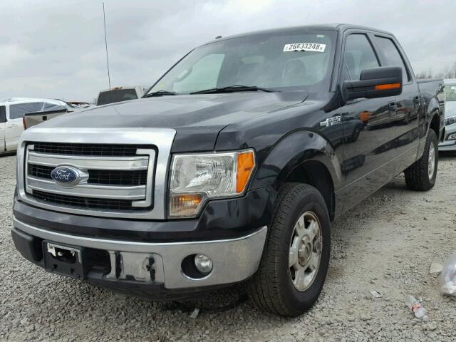 1FTFW1CFXDKD28552 - 2013 FORD F150 SUPER BLACK photo 2