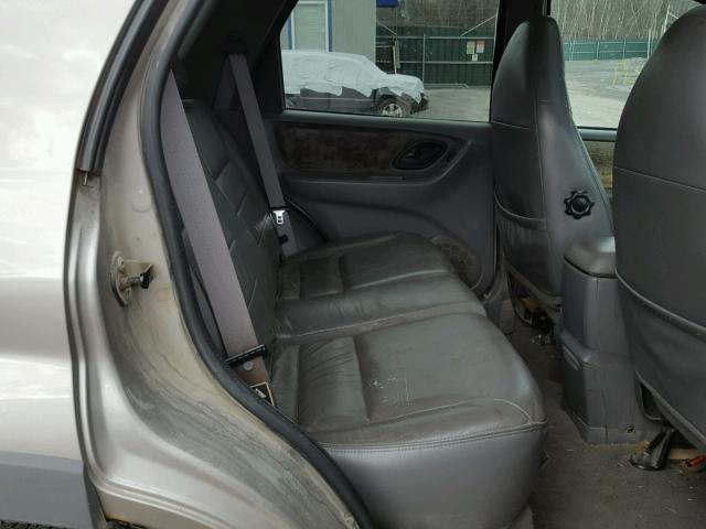 1FMCU04191KF87028 - 2001 FORD ESCAPE XLT TAN photo 6