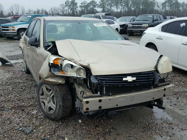 1G1ZS58F07F245369 - 2007 CHEVROLET MALIBU LS ოქროსფერი ფოტო 1