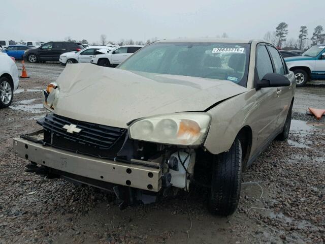 1G1ZS58F07F245369 - 2007 CHEVROLET MALIBU LS ოქროსფერი ფოტო 2