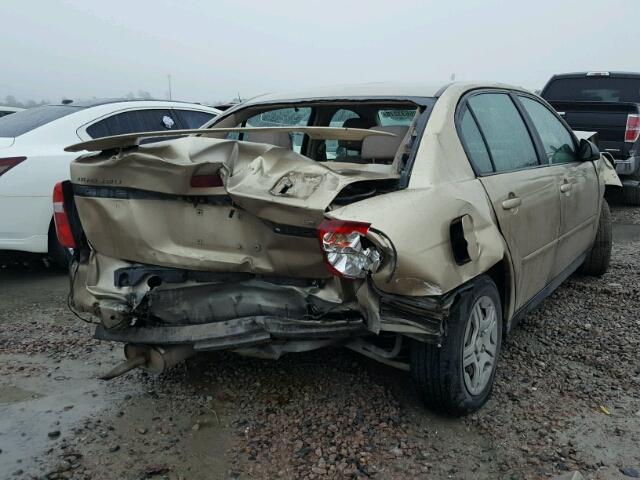 1G1ZS58F07F245369 - 2007 CHEVROLET MALIBU LS ოქროსფერი ფოტო 4