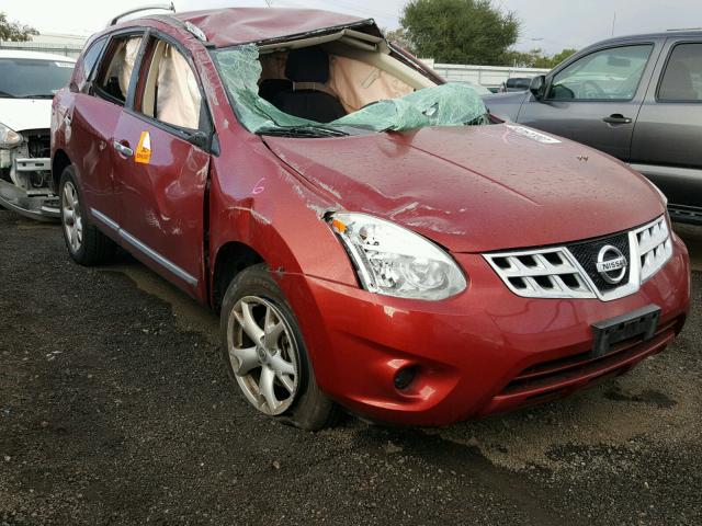 JN8AS5MT6BW184820 - 2011 NISSAN ROGUE S RED photo 1