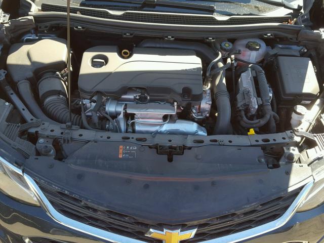 1G1BE5SM1H7204762 - 2017 CHEVROLET CRUZE LT CHARCOAL photo 7