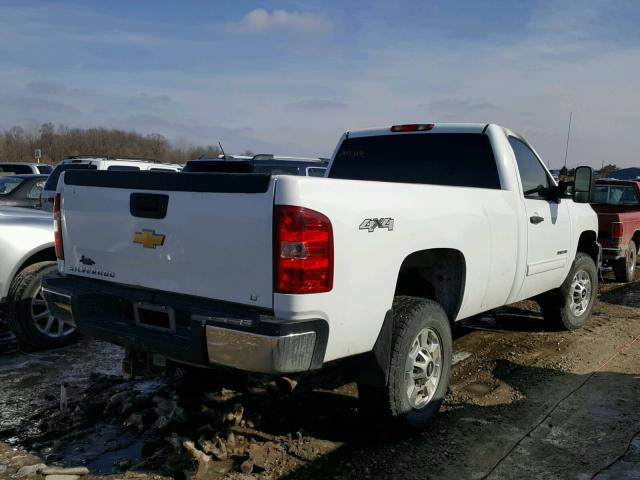 1GC0KXCG7BZ341583 - 2011 CHEVROLET SILVERADO WHITE photo 4