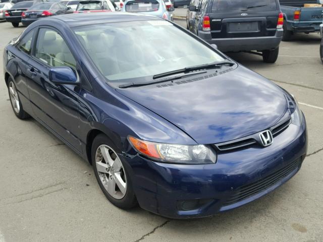 2HGFG12806H537780 - 2006 HONDA CIVIC EX ლურჯი ფოტო 1