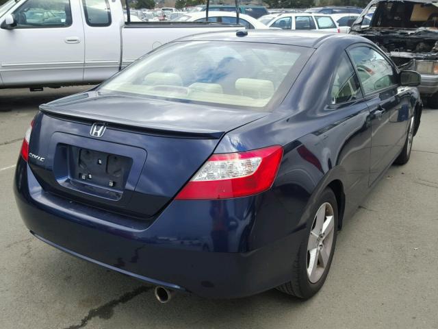 2HGFG12806H537780 - 2006 HONDA CIVIC EX ლურჯი ფოტო 4