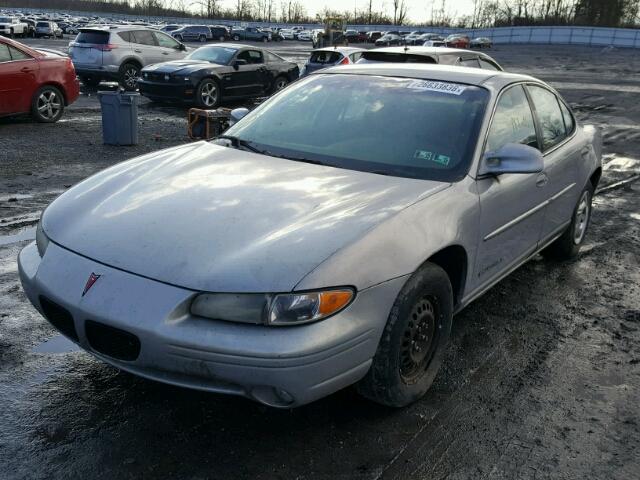 1G2WJ52M5XF342625 - 1999 PONTIAC GRAND PRIX SILVER photo 2