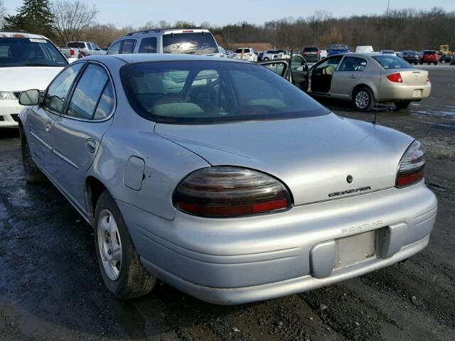 1G2WJ52M5XF342625 - 1999 PONTIAC GRAND PRIX SILVER photo 3