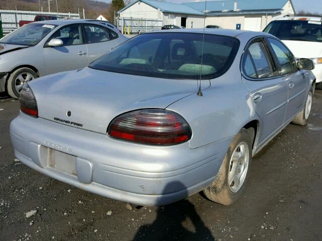 1G2WJ52M5XF342625 - 1999 PONTIAC GRAND PRIX SILVER photo 4