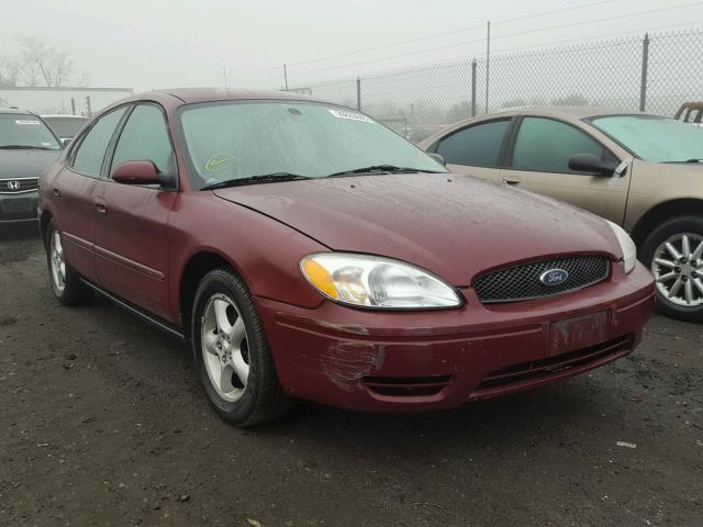 1FAFP53U24A146732 - 2004 FORD TAURUS SE RED photo 1