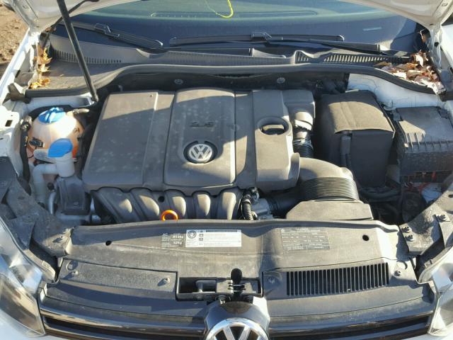 WVWBA7AJ1BW081273 - 2011 VOLKSWAGEN GOLF 白色 照片 7